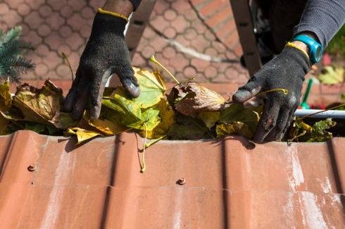 Property maintenance - gutter cleaning